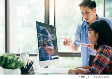 UX UI and Programming development technology. 45509589