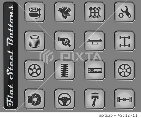 auto tuning icon set auto tuning icon set 45512711
