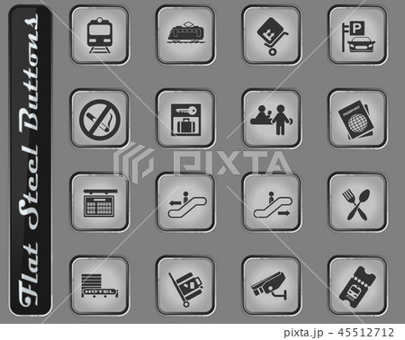 Train station symbols Train station symbols 45512712