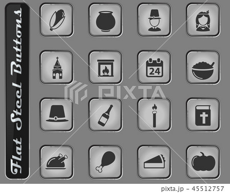 Thanksgiving simply icons 45512757