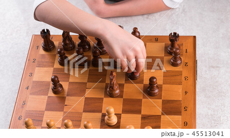 chess, game of chess, hand, playing game, hobby 45513041