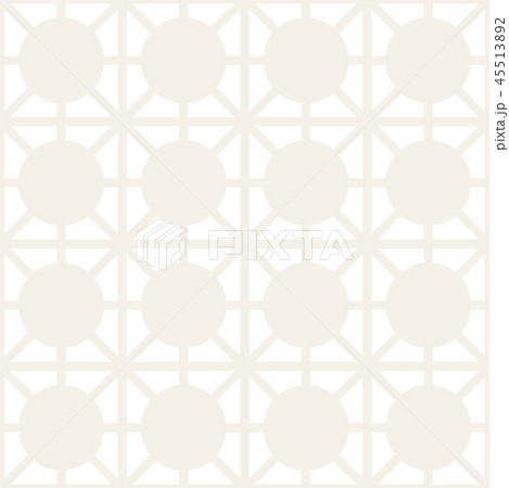 Abstract geometric lines lattice pattern. Seamless vector background. Subtle simple repeating 45513892