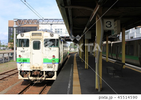 石狩当別駅にて、キハ40形気動車 45514590