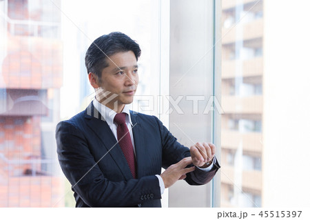 ミドルビジネスマン ミドルビジネスマン 45515397