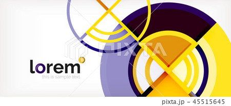 Modern geometric abstract background Modern geometric abstract background 45515645