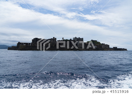 軍艦島　全景 45515916