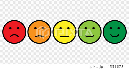Smiley face icon set 45516784