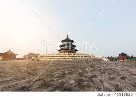 Temple of Heaven in Beijing, China. 45516829