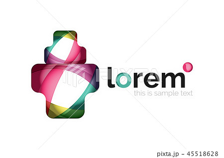 Abstract geometric business icon 45518628