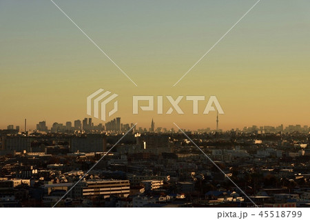 郊外からの東京 45518799