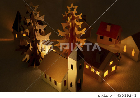 クリスマスのイメージ・ペーパークラフト 45519241