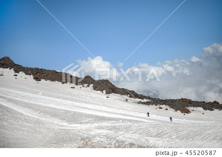 View of the slope of Mount Elbrus View of the slope of Mount Elbrus 45520587