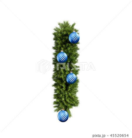 Christmas tree letter I 45520654