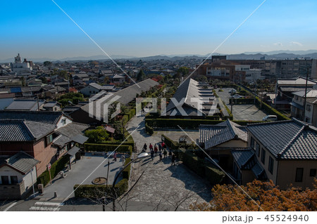 三重県　秋の御城番屋敷　松阪市の城下 45524940