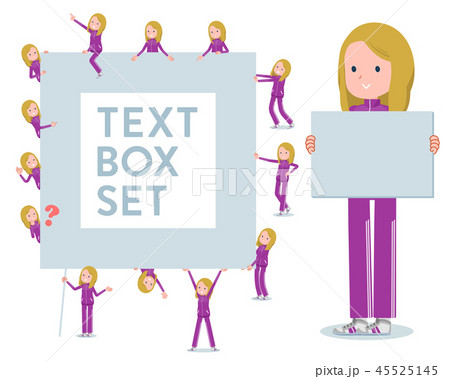 flat type fair girl purple jersey_text box 45525145