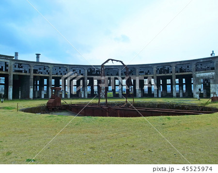 【大分県玖珠郡 廃墟】大旧豊後森機関庫 45525974