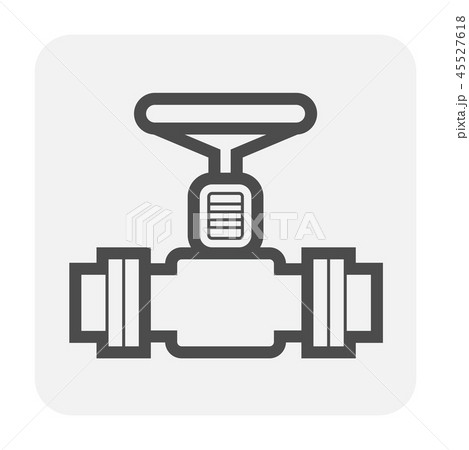pipe valve icon 45527618