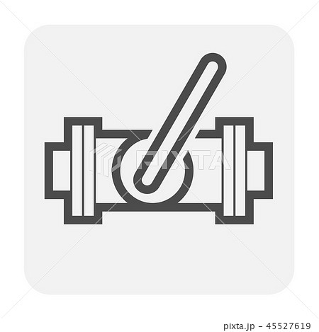 pipe valve icon 45527619