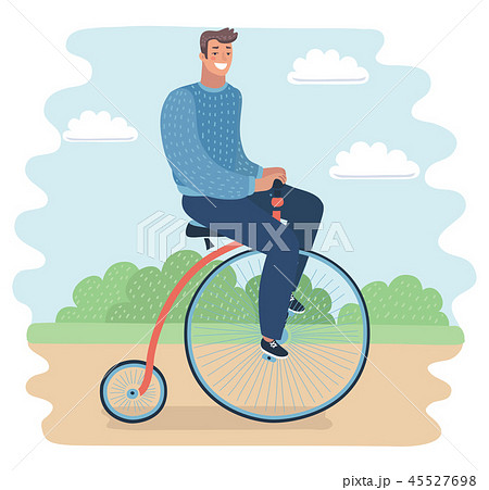 a penny farthing