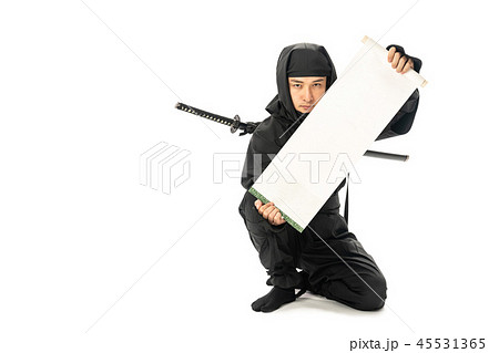 忍者・巻物 45531365