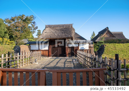 史跡　足利学校　裏門　 45533492