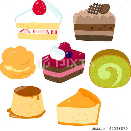 Cake Western Sweets Stock Illustration