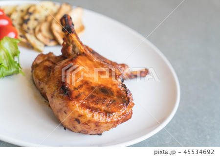 pork chop steak pork chop steak 45534692