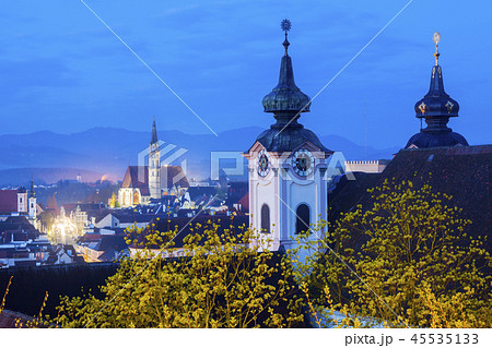 Steyr panorama with St. Michael's Church 45535133