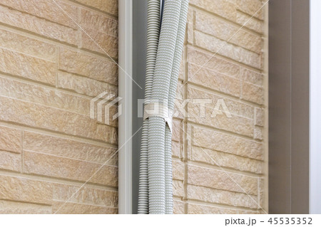 エアコンの配管の工事 45535352