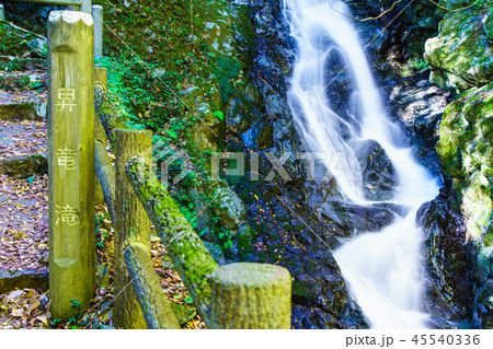 梅の木轟の滝の紅葉　【熊本県八代市五家荘】 45540336