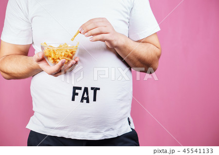 overeating, fast food, glutton, junk food 45541133