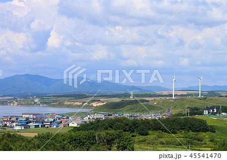 望来駐車帯から見る望来の町 望来駐車帯から見る望来の町 45541470