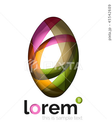 Abstract geometric business icon 45542689