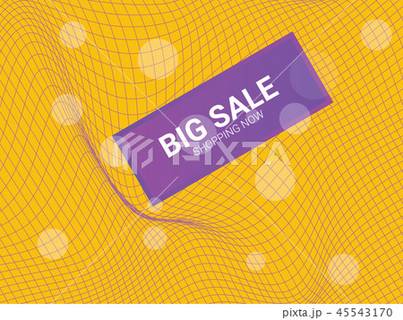 Abstract vector wave line futuristic style background Abstract vector wave line futuristic style background 45543170
