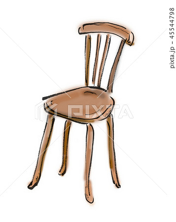 椅子のイラスト素材 45544798 Pixta