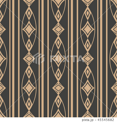 Vector damask seamless retro pattern background 45545682