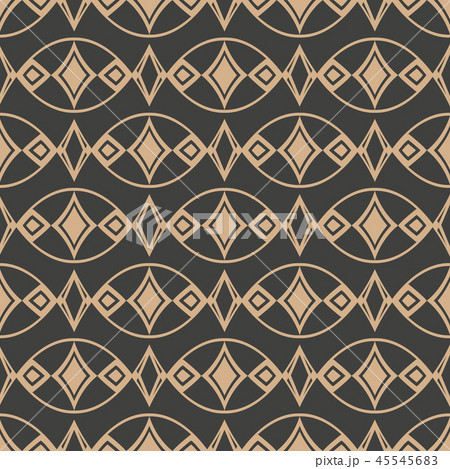 Vector damask seamless retro pattern background 45545683