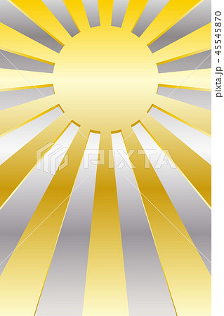 背景素材 太陽 イメージ 放射 集中線 日の出 夕日 初日の出 まんが アニメーション 表現 効果線のイラスト素材