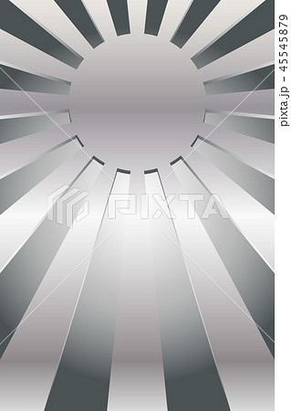背景素材 太陽 日本 国旗 旭日旗 日の丸 光 放射 集中線 日の出