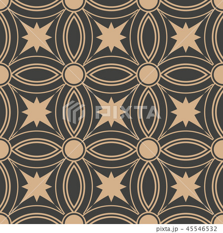 Vector damask seamless retro pattern background Vector damask seamless retro pattern background 45546532