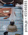 Old vintage kerosene lamp at the flea market in Kiev 45546893