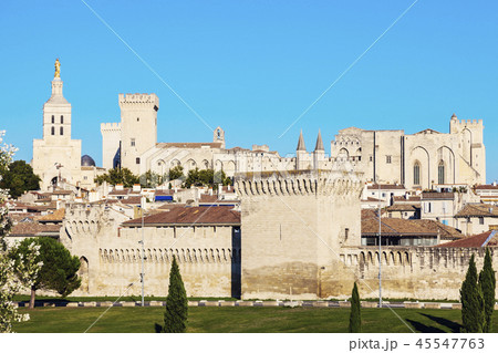 Architecture of Avignon Old Town Architecture of Avignon Old Town 45547763