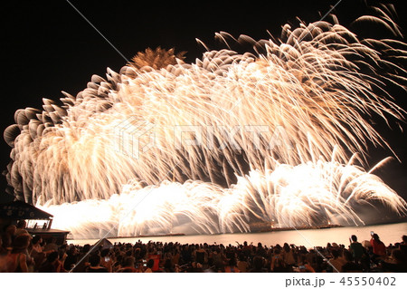 静岡県伊東市第７２回按針祭海の花火大会 45550402