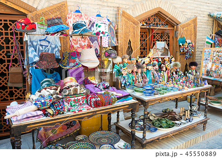 イチャン・カラの土産物屋 ウズベキスタン・ヒヴァ イチャン・カラの土産物屋 ウズベキスタン・ヒヴァ 45550889