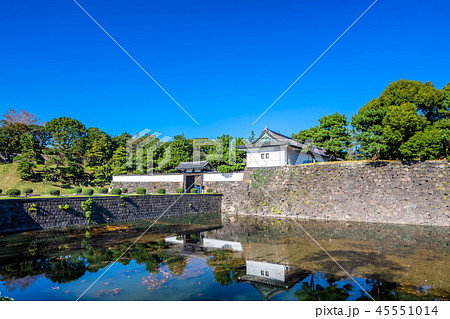 東京　皇居　桜田門 45551014