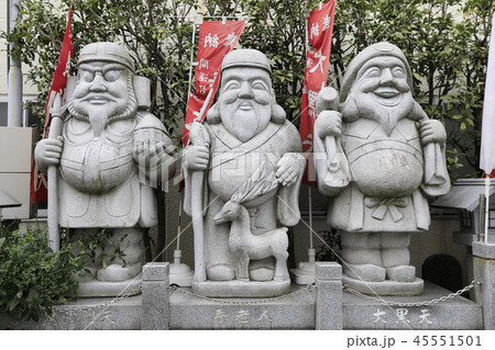 しょうぶ七福神 毘沙門天 寿老人 大黒天 葛飾区堀切3丁目 しょうぶ七福神 毘沙門天 寿老人 大黒天 葛飾区堀切3丁目 45551501
