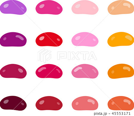 ジェリービーンズのイラスト素材