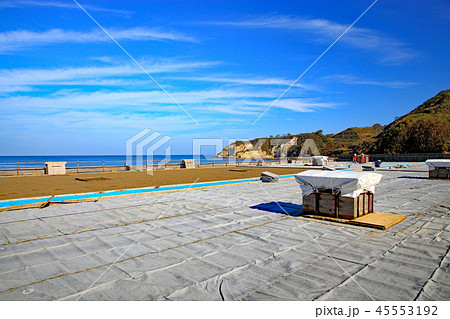 輪島塩 塩田冬支度 撮影協力株式会社輪島製塩 輪島塩 塩田冬支度 撮影協力株式会社輪島製塩 45553192