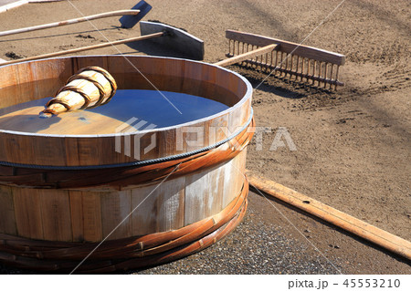 輪島塩 塩田 撮影協力株式会社輪島製塩 輪島塩 塩田 撮影協力株式会社輪島製塩 45553210