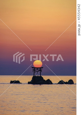 奈多海岸の夜明け 45554342